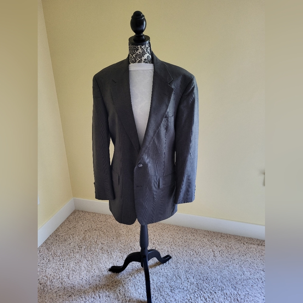 Mens Mark Alexander Single-Breasted Business Jacket